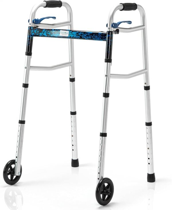 Folding Walker with Wheels